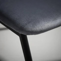 Krzesła| Krzesło tapicerowane jasnoszare ADATO