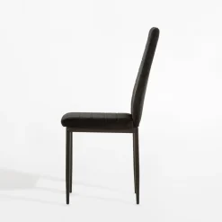 Krzesła| Krzesło tapicerowane JEXIS czarne