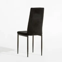 Krzesła| Krzesło tapicerowane JEXIS czarne