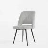 Krzesła|inny Krzesło tapicerowane LILLAGE szare