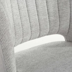 Krzesła|inny Krzesło tapicerowane LILLAGE szare