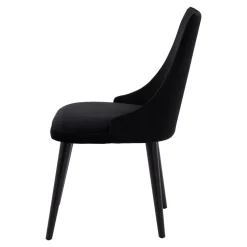 Krzesło tapicerowane MILANO czarny