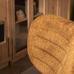 Krzesła|inny Krzesło tapicerowane miodowe FINESSET