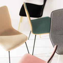 Krzesła|Fameg Krzesło tapicerowane morskie VINGE