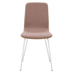 Krzesła|Fameg Krzesło tapicerowane różowe VINGE