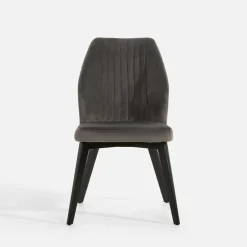 Krzesło tapicerowane SIENNE szare