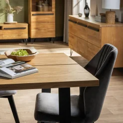 Krzesło tapicerowane SIENNE szare