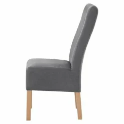 Fameg Krzesło tapicerowane szare BLAINE