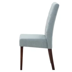 Krzesła|Fameg Krzesło tapicerowane szare AMBER