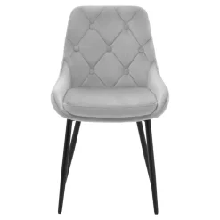 Krzesła| Krzesło tapicerowane szare FYRA
