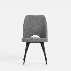 Krzesła|inny Krzesło tapicerowane szare FALIN