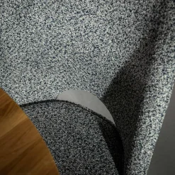 Krzesła|inny Krzesło tapicerowane szare FALIN