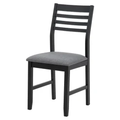 Krzesło tapicerowane szare HANKO