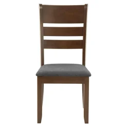 Krzesło tapicerowane szare DANUS