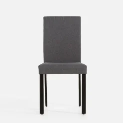 Krzesła|inny Krzesło tapicerowane szare KALINTO