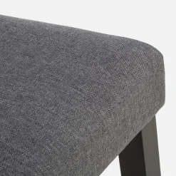 Krzesła|inny Krzesło tapicerowane szare KALINTO