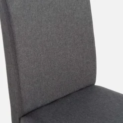 Krzesła|inny Krzesło tapicerowane szare KALINTO