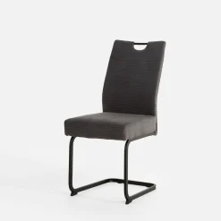 Krzesła|inny Krzesło tapicerowane szare FOLIANO