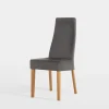 Krzesła|Fameg Krzesło tapicerowane szare SORIN
