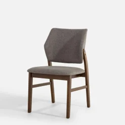 Krzesła|inny Krzesło tapicerowane szare WANVALO