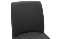 Krzesła| Krzesło tapicerowane szare HOLIN