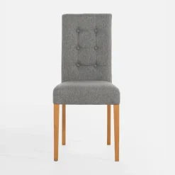 inny Krzesło tapicerowane szarobeżowe SEWIwane szare SEWI