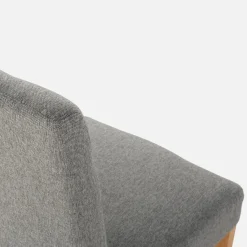 inny Krzesło tapicerowane szarobeżowe SEWIwane szare SEWI