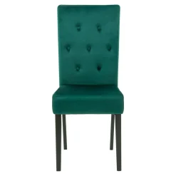 Fameg Krzesło tapicerowane zielone VENES