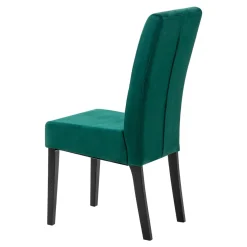 Fameg Krzesło tapicerowane zielone VENES