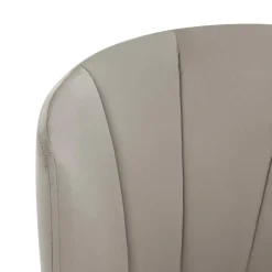 Krzesło welurowe beżowe DEXTER