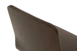 Krzesła|Fameg Krzesło welurowe brązowe VINGE