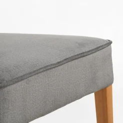 inny Krzesło welurowe ciemnoszare REVOJ