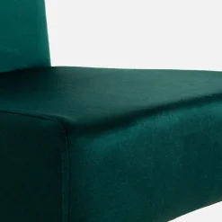Krzesła|Fameg Krzesło welurowe ciemnozielone URSIN