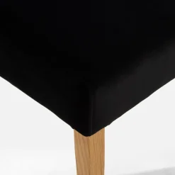 Fameg Krzesło welurowe czarne SORIN