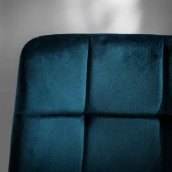 Krzesła|inny Krzesło welurowe granatowe JYRANDO