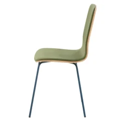 Krzesła|Fameg Krzesło welurowe oliwkowe VINGE