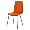Fameg Krzesło welurowe pomarańczowe VINGE
