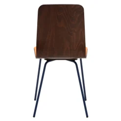 Fameg Krzesło welurowe pomarańczowe VINGE