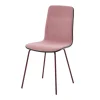 Fameg Krzesło welurowe pudrowy róż VINGE