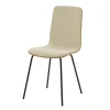 Krzesła|Fameg Krzesło welurowe szarobeżowe VINGE