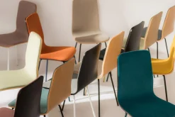 Krzesła|Fameg Krzesło welurowe szmaragdowe VINGE