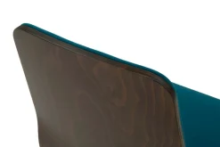 Krzesła|Fameg Krzesło welurowe szmaragdowe VINGE