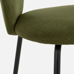 Krzesło z dziurką zielone APTERA