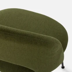 Krzesło z dziurką zielone APTERA