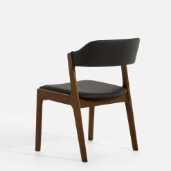 inny Krzesło z ekoskórą czarne RILMONO