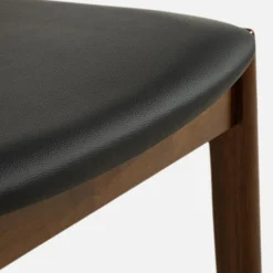 inny Krzesło z ekoskórą czarne RILMONO