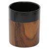 Estetica Kubek łazienkowy ceramiczny czarno-brązowy