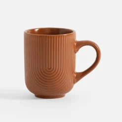 Szklanki I Kubki| Kubek ceramiczny brązowy PAPILAR 310 ml