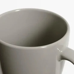 Kubek ceramiczny jasnoszary 310 ml