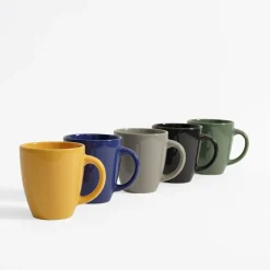 Kubek ceramiczny jasnoszary 310 ml